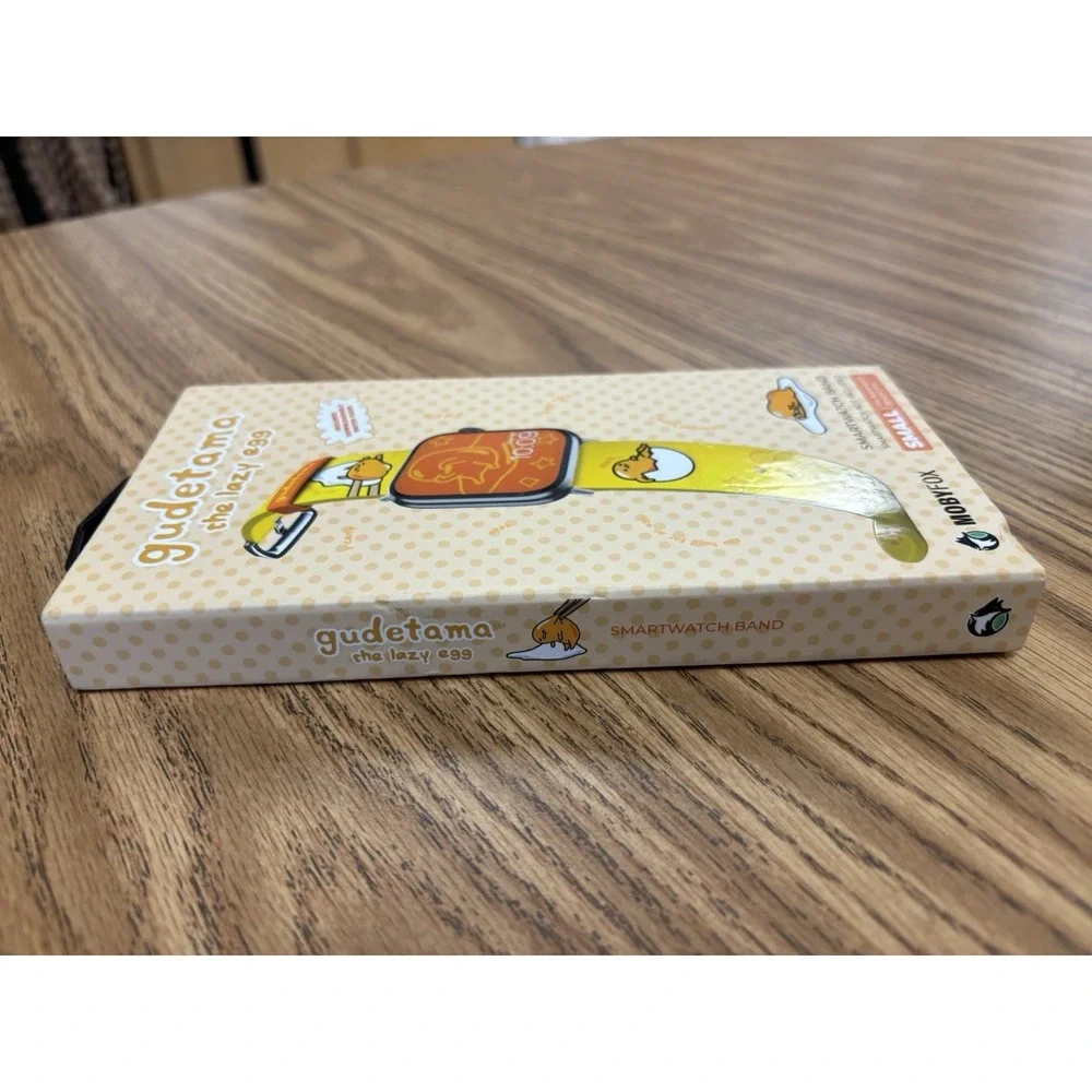 MobyFox Gudetama The Lazy Egg Apple Watch Band 38/40/41mm Sanrio New